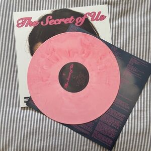 Pink Vinyl Record - The Secret of Us